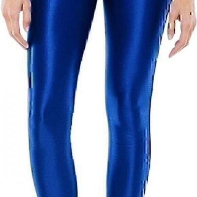 American Apparel Women's The-Disco Pant, High Rise, Slim Fit, Shiny Nylon